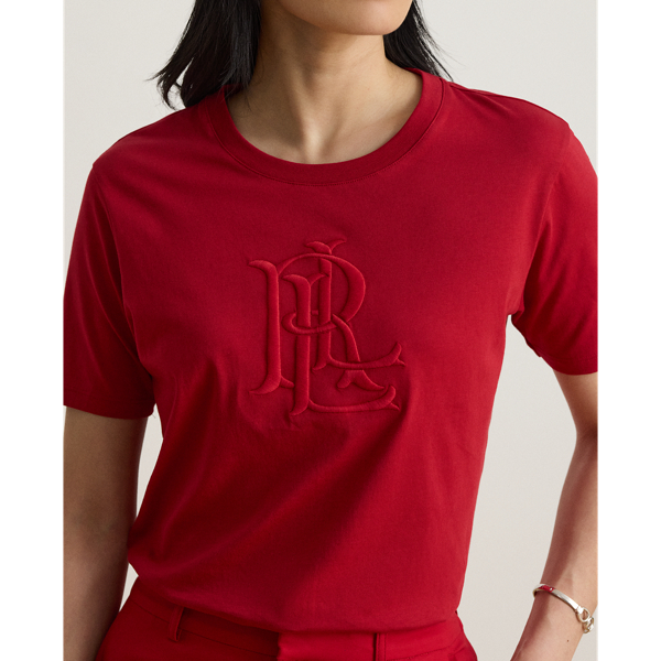 Embroidered-Logo Cotton Jersey T-Shirt