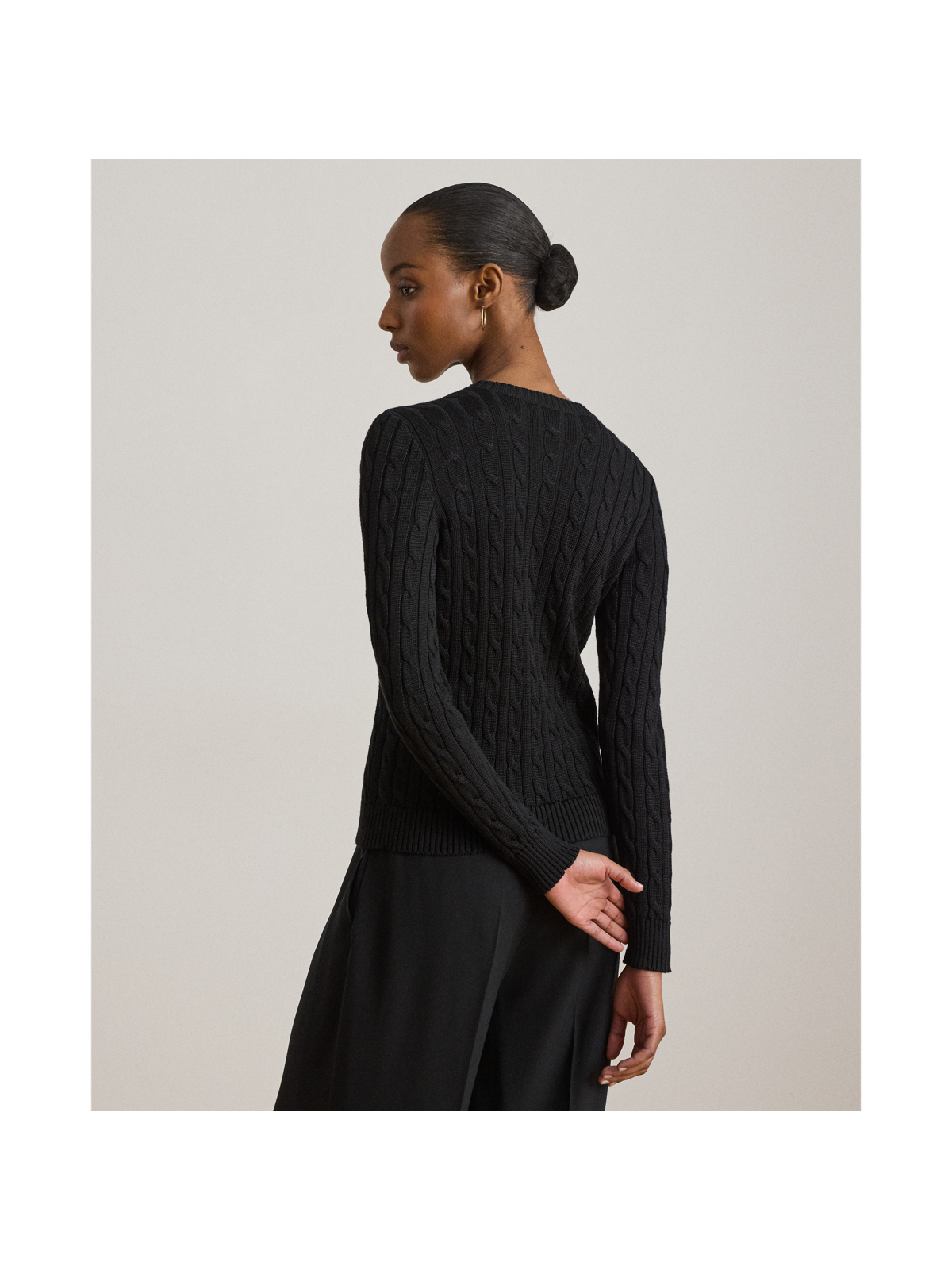 Женские кардиганы Ralph Lauren Cable-Knit Cotton-Blend Cardigan — фото 2