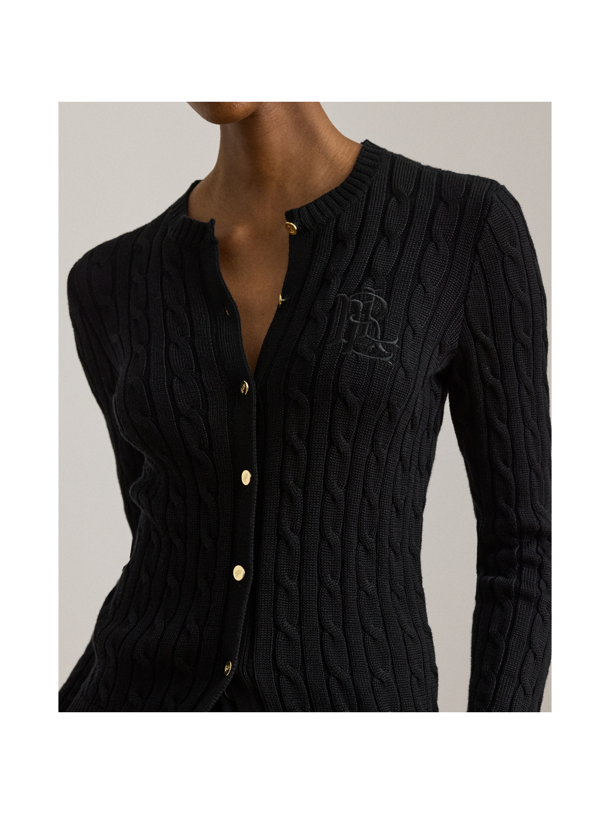 Женские кардиганы Ralph Lauren Cable-Knit Cotton-Blend Cardigan — фото 3