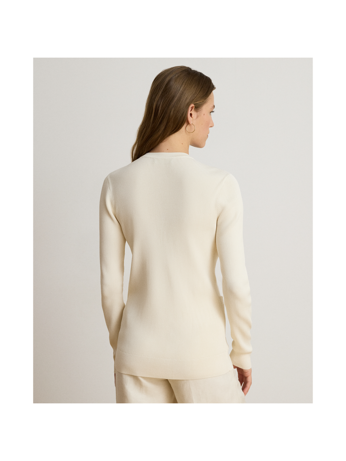 Женские кардиганы Ralph Lauren Rib-Knit V-Neck Cardigan — фото 2