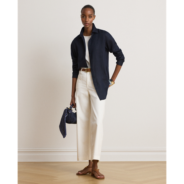 Camicia in lino Relaxed-Fit