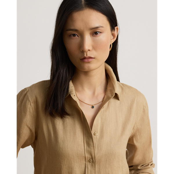 Camisa de linho Relaxed fit