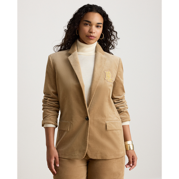 Bullion Stretch-Cotton Corduroy Blazer