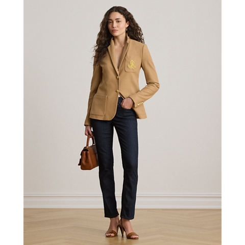 Женский пиджак Ralph Lauren Bullion Jacquard, цвет: Верблюжий