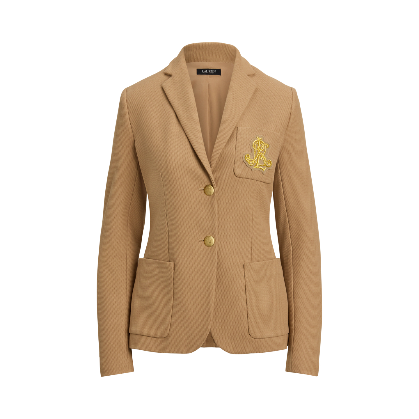 Женский пиджак Ralph Lauren Bullion Jacquard, цвет: Верблюжий, вариант 1 — фото 6