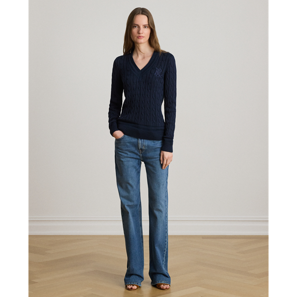 Cable-Knit Cricket Sweater