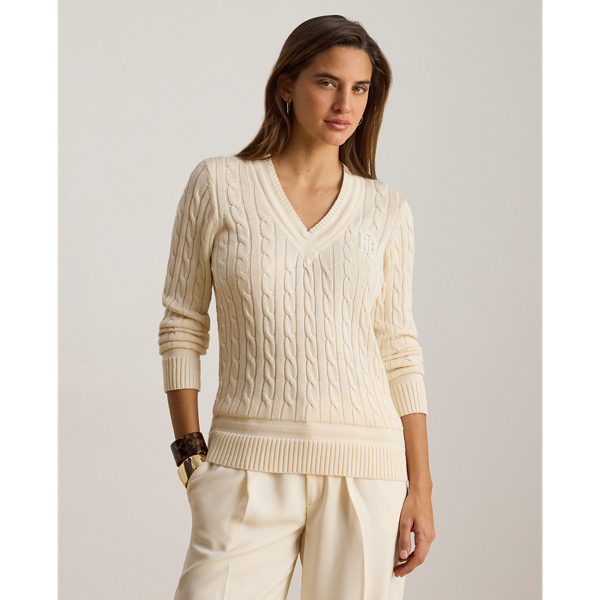 Cable-Knit Cricket Sweater