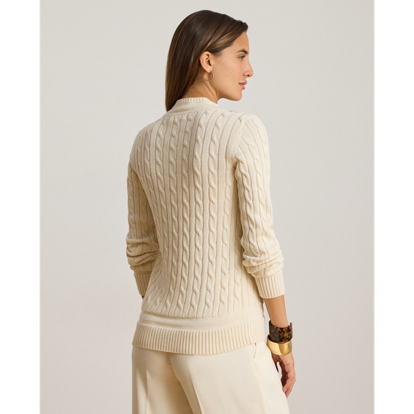 Cable-Knit Cricket Sweater