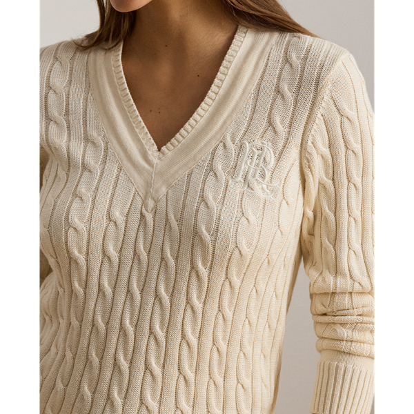 Cable-Knit Cricket Sweater