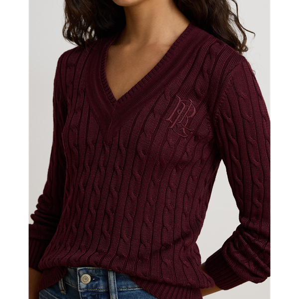 Cable-Knit Cricket Sweater