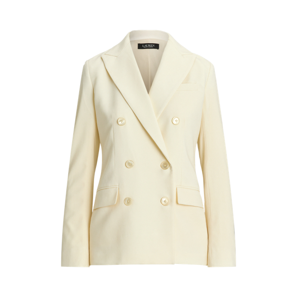 Cream wool blazer hotsell