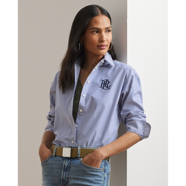 Women s Blue Shirts Blouses Ralph Lauren NL