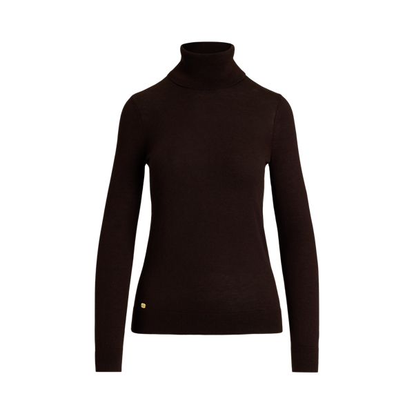 Rollkragenpullover aus Seidenmischung Lauren Petite in 1