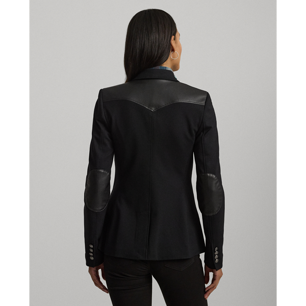 Black ponte jacket best sale