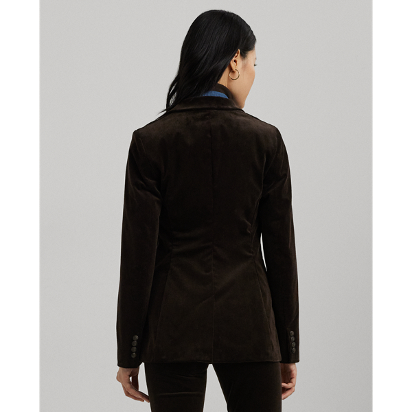 Circuit Brown Bullion Corduroy Blazer Lauren Petite 5