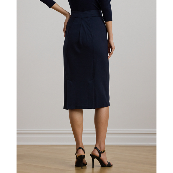 Ponte Sailor Pencil Skirt