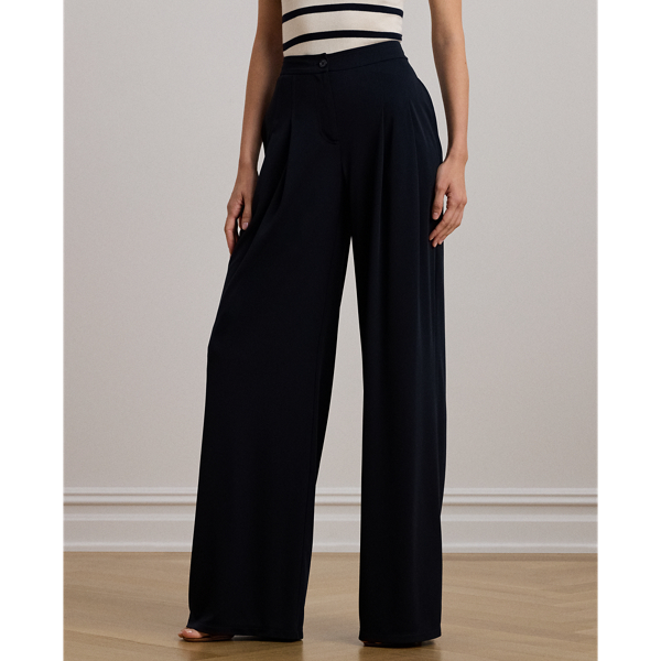 送関込☆LAUREN RALPH LAUREN PLEATED ETTE WIDE-LEG PANT Lauren Ralph Lauren Pleated Wide Leg Pants | Dillard's