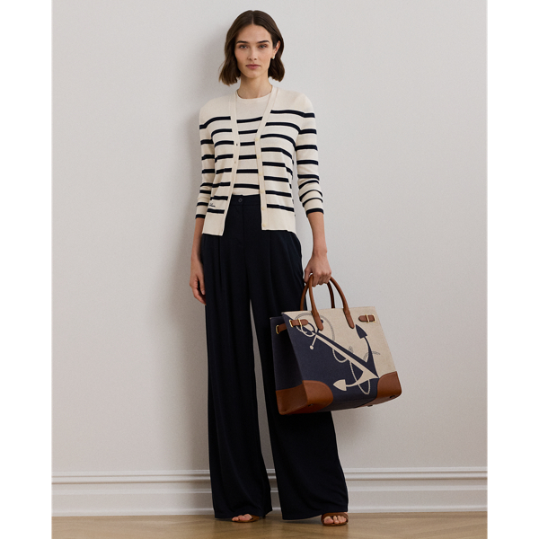 送関込☆LAUREN RALPH LAUREN PLEATED ETTE WIDE-LEG PANT Pleated Georgette Wide-Leg Pant | Ralph Lauren