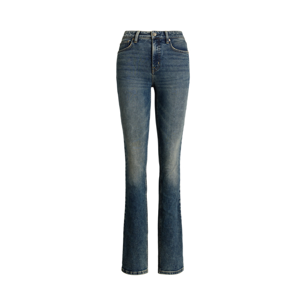 Jean bootcut taille haute Lauren Petite en 1