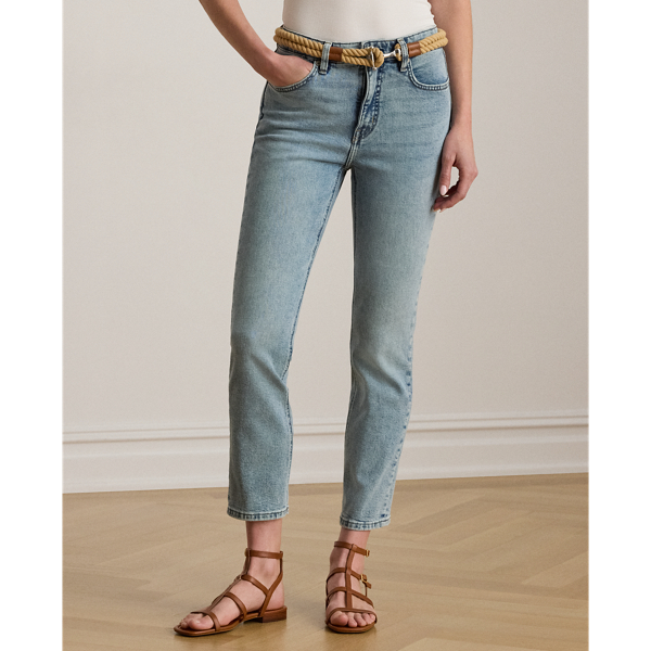 High-Rise Straight Ankle Jean