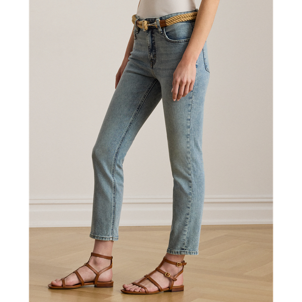 High-Rise Straight Ankle Jean