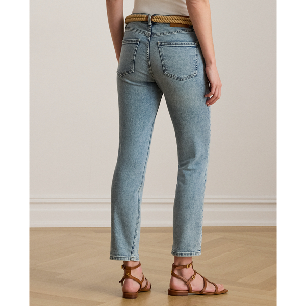 High-Rise Straight Ankle Jean