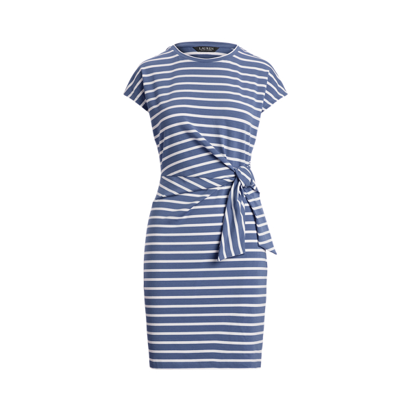 Cable-Knit Short-Sleeve Sweater Dress