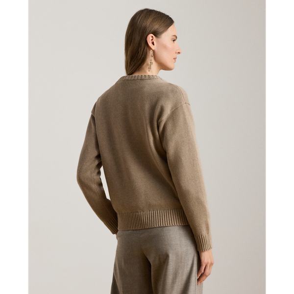 Intarsia-Knit English Setter Sweater
