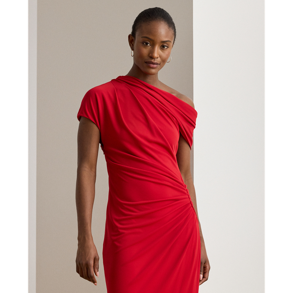 Stretch Jersey Off-the-Shoulder Dress