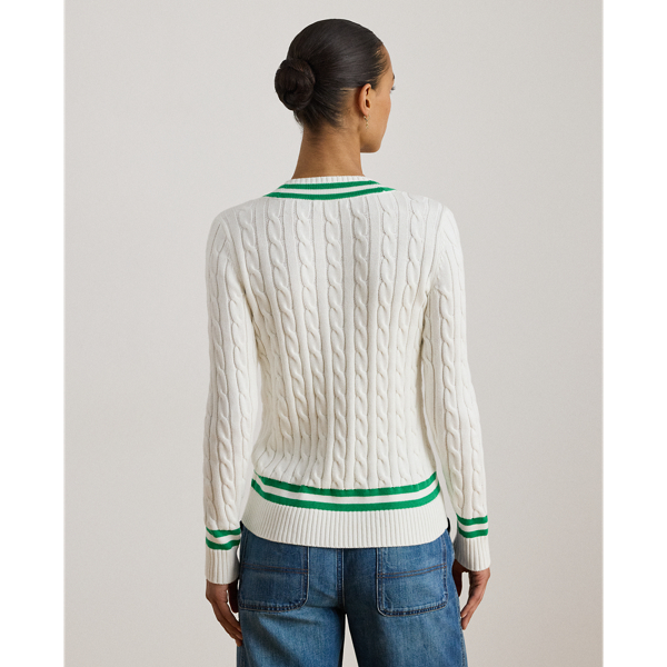 Cable-Knit Cricket Sweater