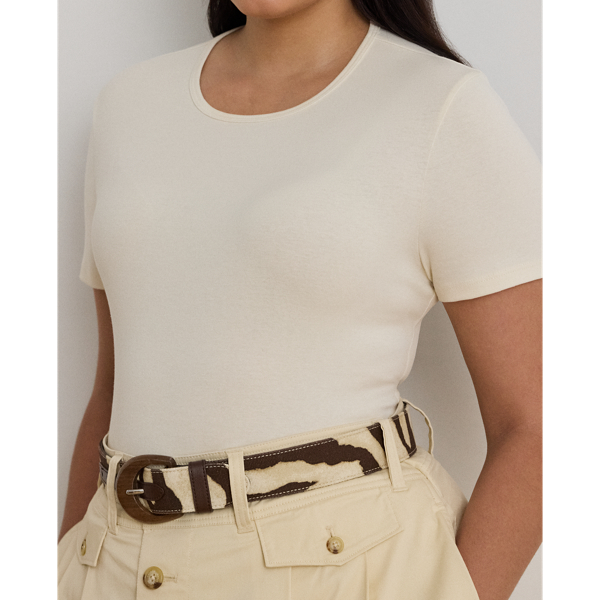 Stretch Cotton T-shirt for Women | Ralph Lauren® QA