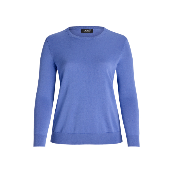 Wild Iris Cotton-Blend Sweater Lauren Woman 2