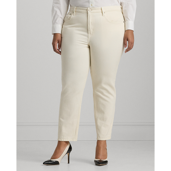 Kn&ouml;chellange Relaxed-Fit Jeans Lauren Woman in Mascarpone-Creme-Waschung 4
