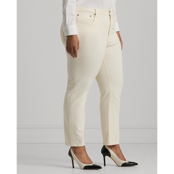 Kn&ouml;chellange Relaxed-Fit Jeans Lauren Woman in Mascarpone-Creme-Waschung 5