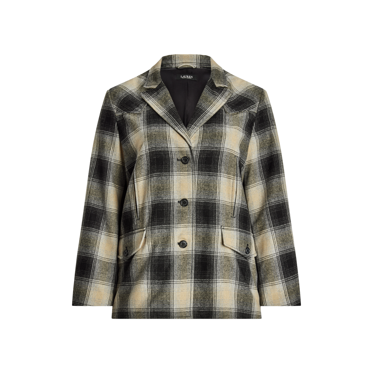 【送料&関税込】Polo Ralph Lauren Plaid Wool Jacket With Fri Plaid Wool Jacket