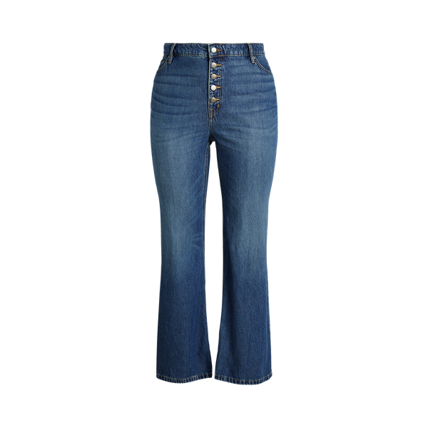 Jean flare taille haute Lauren Woman en 1