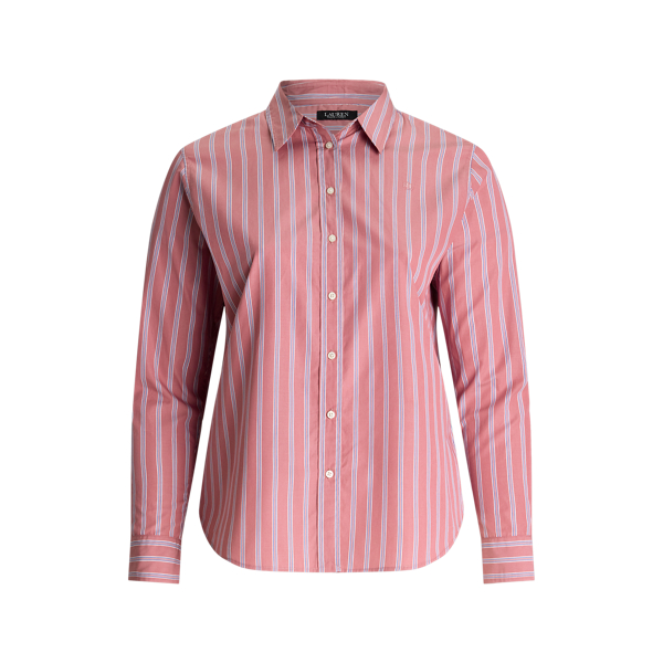 Classic Fit Striped Broadcloth Shirt