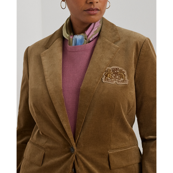 Ralph lauren corduroy jacket womens on sale