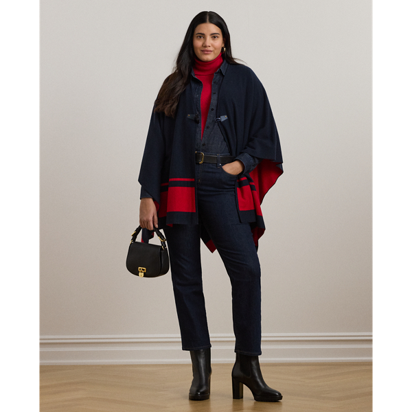 Ralph lauren poncho coat online