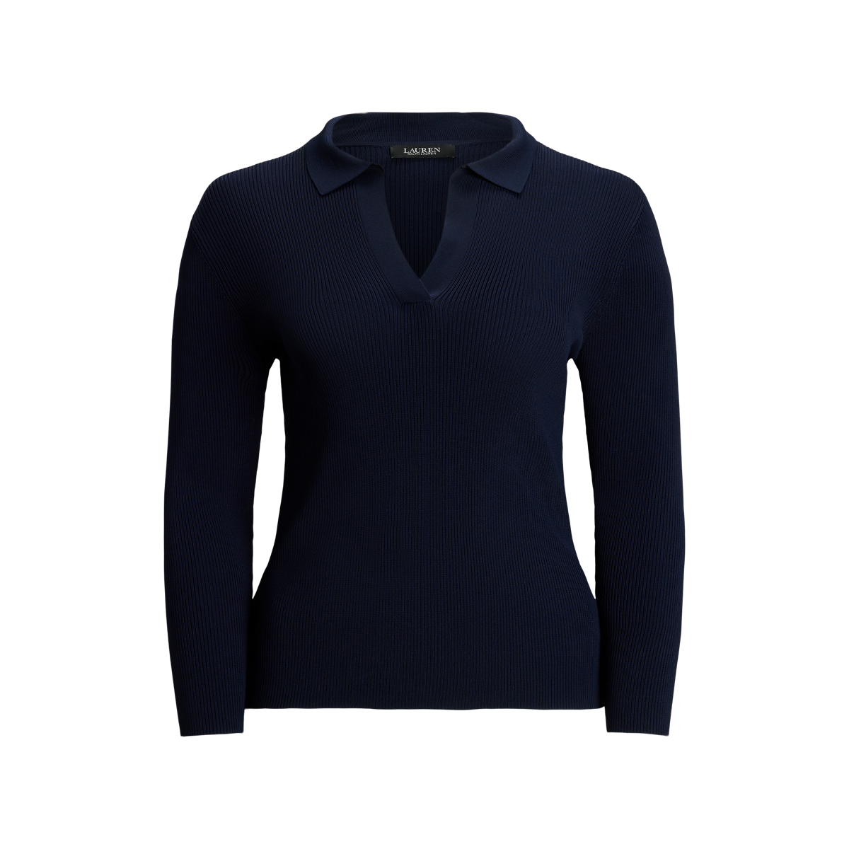 Ralph Lauren ニットポロ Rib-Knit Polo Sweater