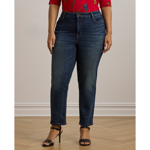 High-Rise Straight Ankle Jean