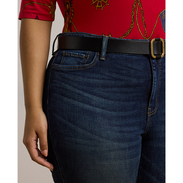 High-Rise Straight Ankle Jean