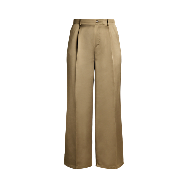 送関込☆LAUREN RALPH LAUREN PLEATED ETTE WIDE-LEG PANT Pleated Georgette Wide-Leg Pant | Ralph Lauren