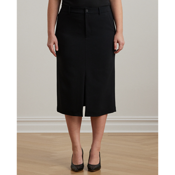 Stretch Cady Pencil Skirt