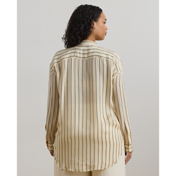Striped Jacquard Tunic Shirt