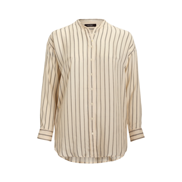 Striped Jacquard Tunic Shirt