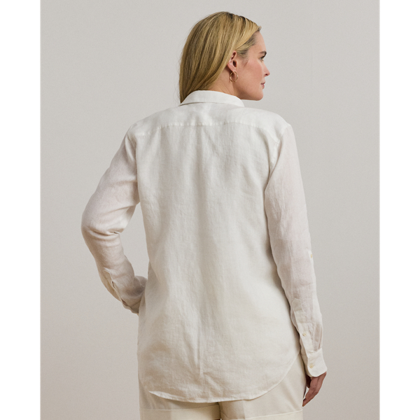 Relaxed Fit Print Roll-Tab Sleeve Shirt