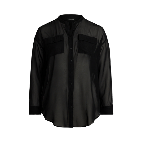 売れ筋商品|||ラルフローレン シャツ レディース トップス CLASSIC FIT SATIN CHARMEUSE SHIRT - Button-down blouse - light olive Satin Charmeuse Shirt | Ralph Lauren