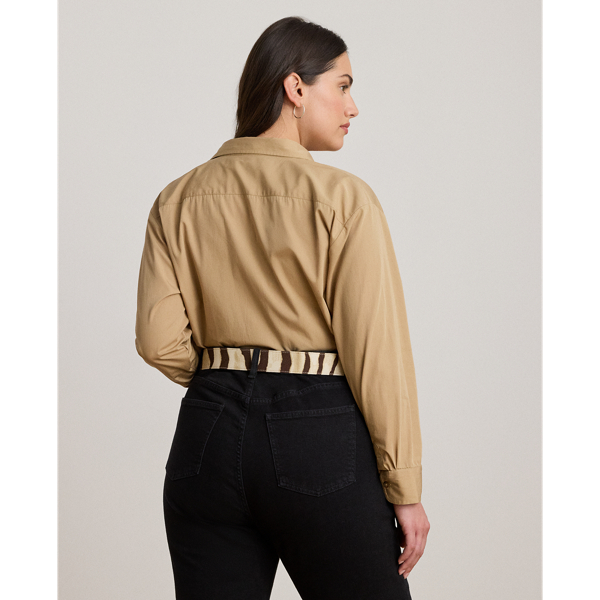 Relaxed Fit Featherweight Cotton Shirt