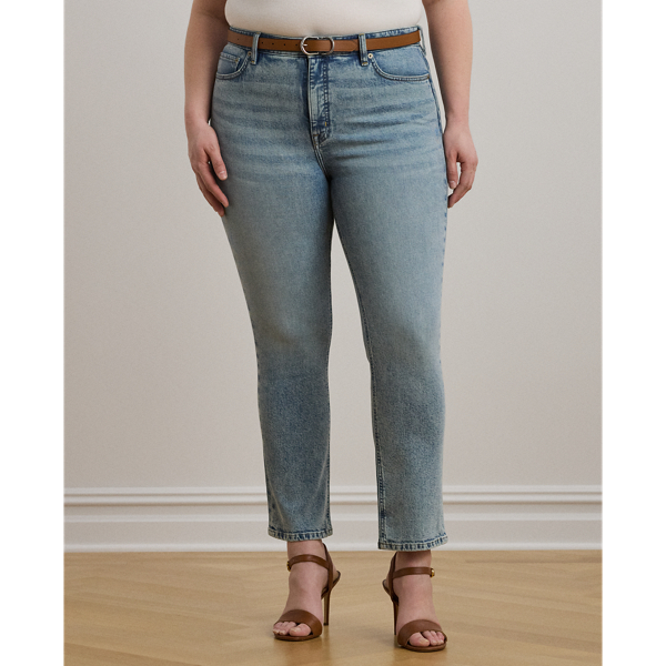 High-Rise Straight Ankle Jean
